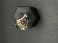 Anello Laurent Gandini Donna in Argento Prasiolite 02-PRINCESSE - 02-PRINCESSE